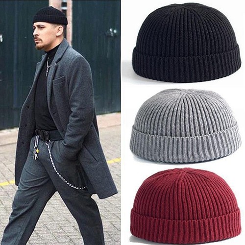 Knitted beanie hat for - knitted,