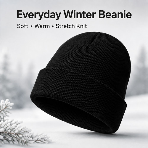 Winter beanie hat mens - winter,