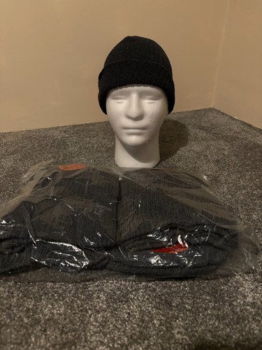 Set dark grey beanie - set,