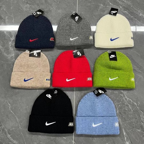 Nike logo swoosh - nike, beanie