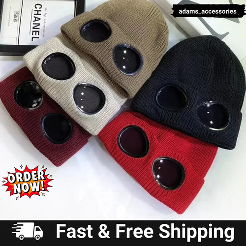 Unisex winter ski beanie hat - winter,