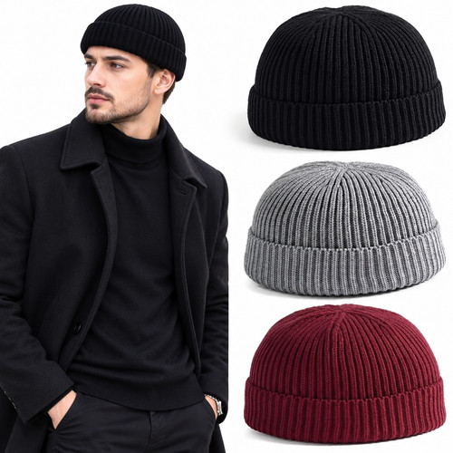 Winter warm wool knitted - warm,