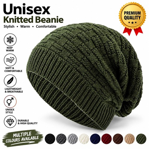 Mens womens knitted beanie - womens,
