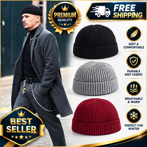Winter warm wool knitted - winter,