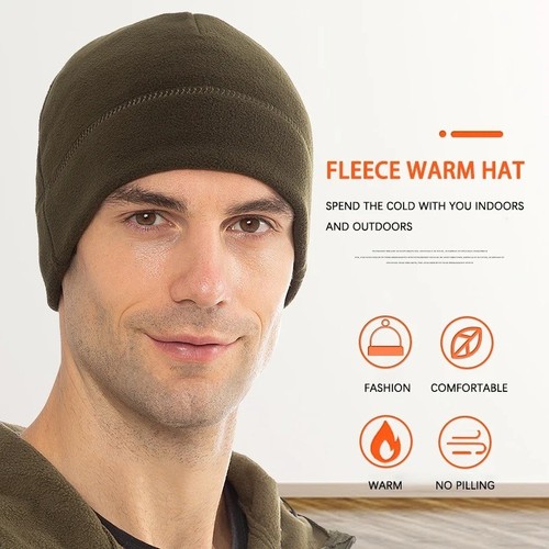 Fleece trawler beanie hat - fleece, 17