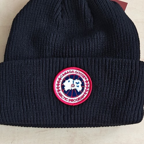 Black canada goose beanie - black, –