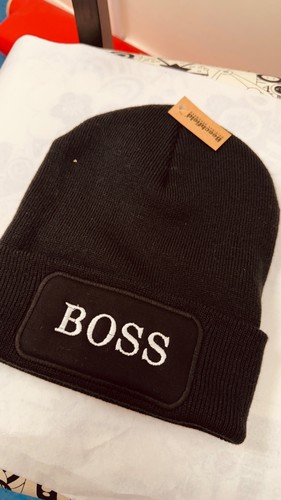 Boss style beanie - boss,