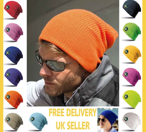 Mens premium slouch beanie - mens,