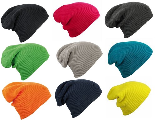 Slouch beanie knitted oversize - slouch,