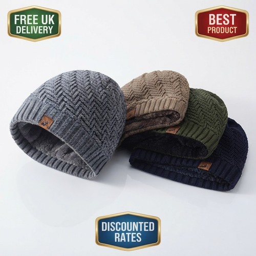 Unisex winter knitted beanie - unisex,