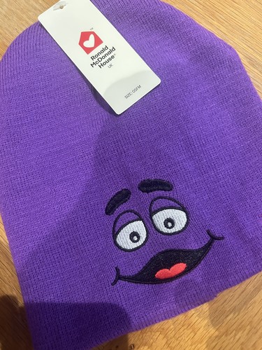 Mcdonalds grimace beanie - grimace, hat