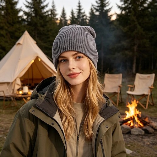 Unisex ribbed knit beanie - unisex,
