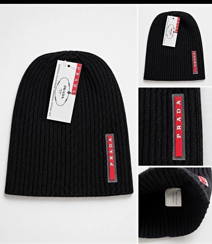 Prada men black - men's, ribbed