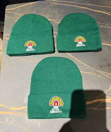 John smith green knit beanie - john,