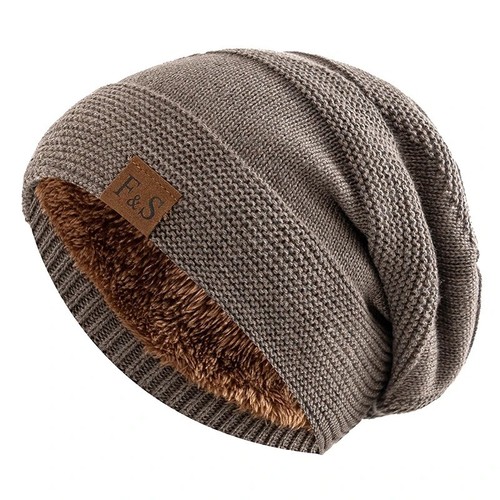 Unisex slouchy winter hats fur - unisex,