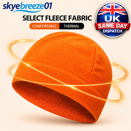 Fleece trawler beanie hat - fleece,