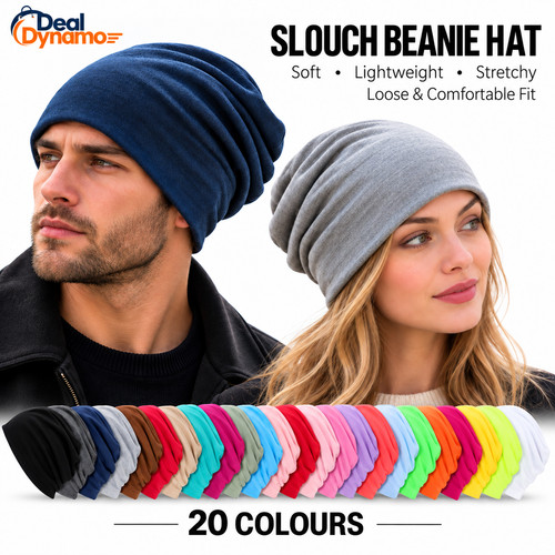 Slouch beanie hat soft - slouch,